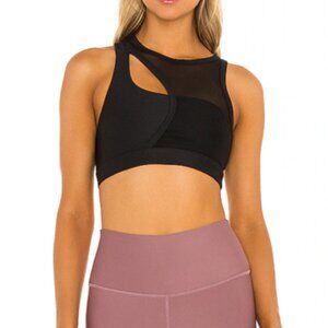 フィットネストップス [Alo Yoga] Airlift Redefine Bra Airlift Redefine Bra - Burgundy Truffle/Black | Alo Yoga